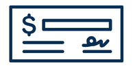 Check icon that leads to our checking account page.